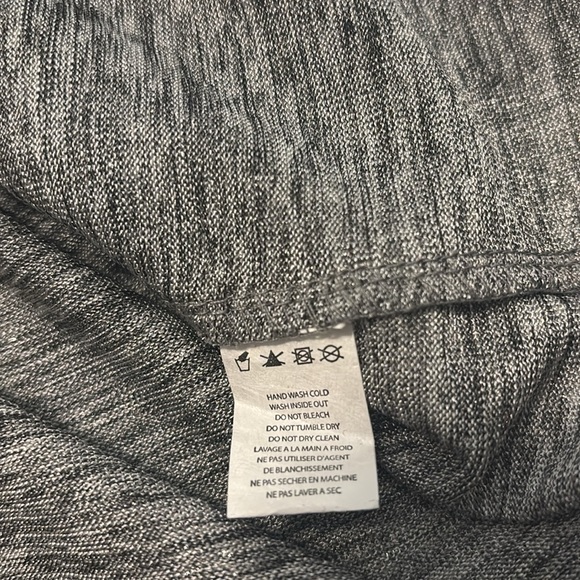 Ramy Brook Classic Black Heidi bodycon dress high neck shimmer lining SZ SM NWT - Picture 13 of 14